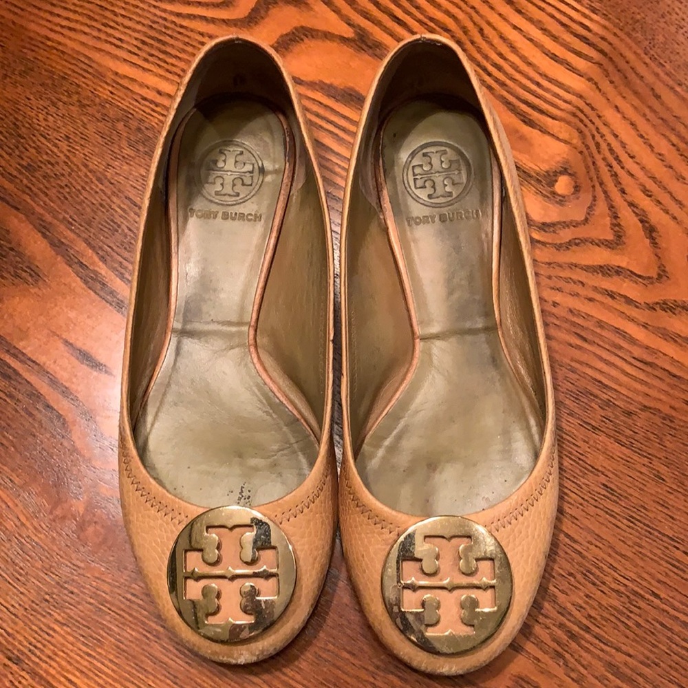 Tory Burch “Miller” flats- nude
